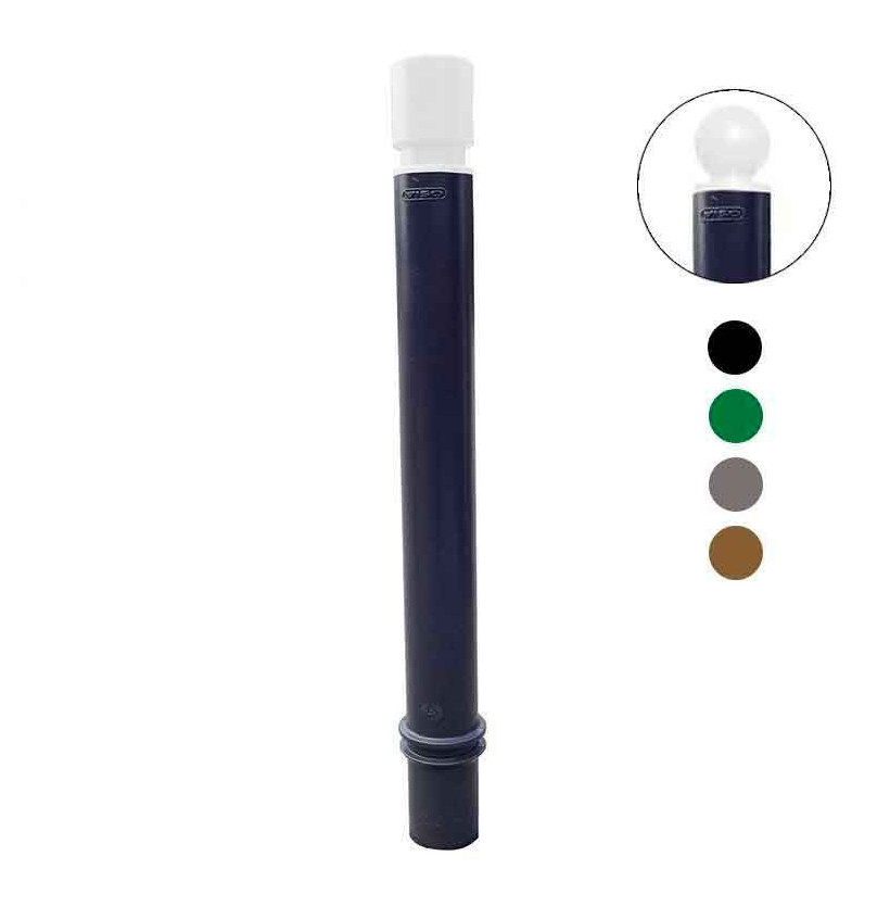 Potelet de ville à mémoire de forme PMR à sceller