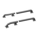 Lot de 2 Guides-Roues Poids Lourds – Acier Galvanisé