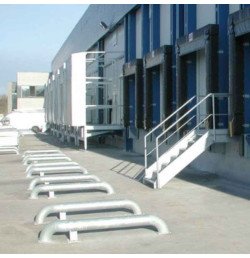 Lot de 2 Guides-Roues Poids Lourds – Acier Galvanisé