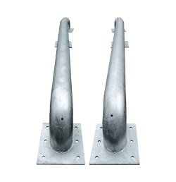 Guide roue poids lourds biseauté