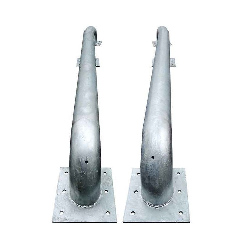 Guide roue poids lourds biseauté