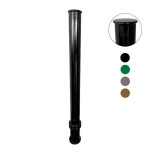 Potelet Flexible Ø80 mm Tête Plate avec Coiffe – Mémoire de Forme