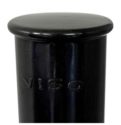 Potelet Flexible PMR Ø80 mm – Tête Plate Blanche – Mémoire de Forme