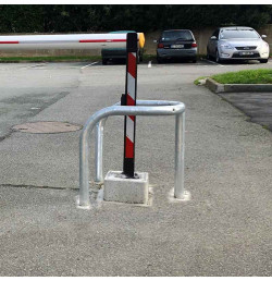 Étrier de protection 3 pieds galvanisé Ø60 mm POT757GAL VISO | IDEQUIP