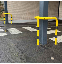 Étrier de protection entrepôt 600 x 600 mm  Ø60 mm | IDEQUIP