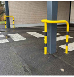 Étrier de protection entrepôt 600 x 600 mm  Ø60 mm | IDEQUIP
