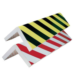 Amortisseur mousse angle droit pliable