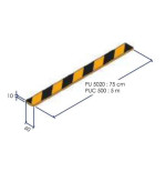 Profilé mousse plate adhésive NBR | IDEQUIP – Protection murs