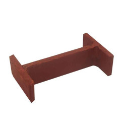 H de liaison en acier Connecteur pour ralentisseur et passe-câble