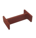 H de liaison en acier Connecteur pour ralentisseur et passe-câble