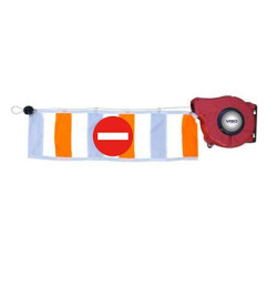 Bandeau tissu “Sens INTERDIT” | Pour barrière ENR200 – IDEQUIP