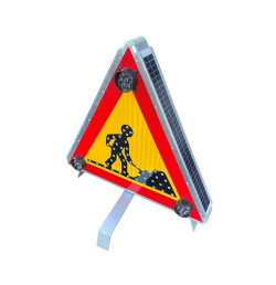 Panneau AK5 LED solaire – Signalisation travaux – Haute visibilité
