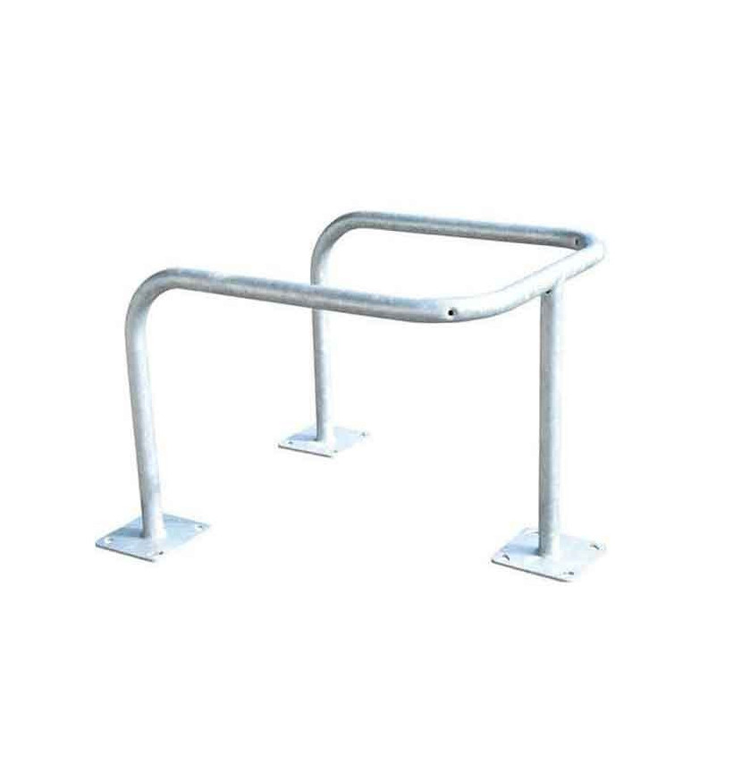 Etrier de protection d'angle galvanisé ø76mm à fixer Etrier de protection d'angle galvanisé ø76mm à fixer