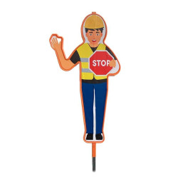Totem de signalisation temporaire chantier