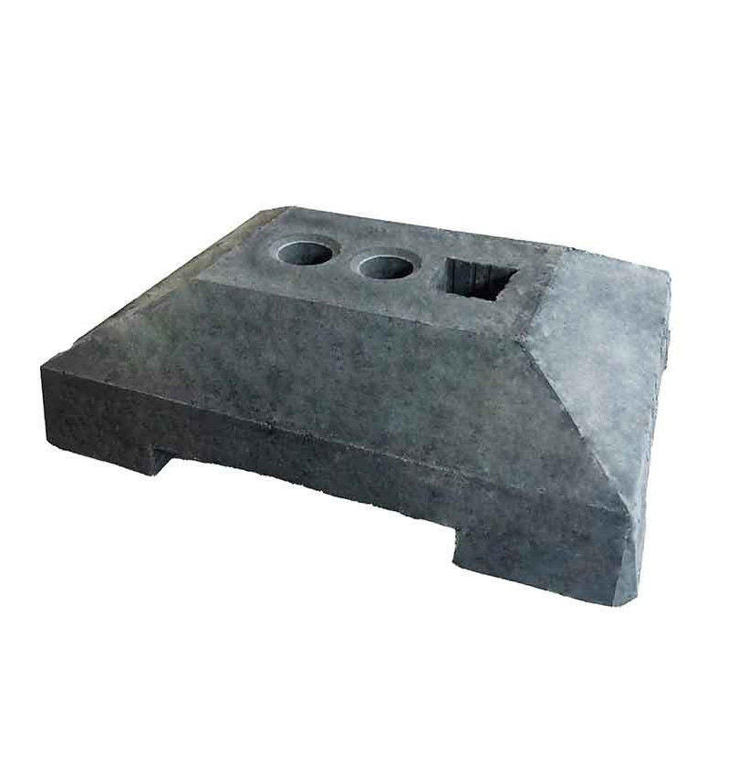 Base lourde 11 kg plastobloc – Stabilité pour barrières Base lourde 11 kg plastobloc – Stabilité pour barrières