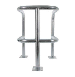 Étrier de protection galvanisé double pour borne IRVE  | IDEQUIP