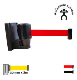 Enrouleur à sangle orientable