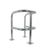 Etrier de protection double galvanisé ø60mm à fixer