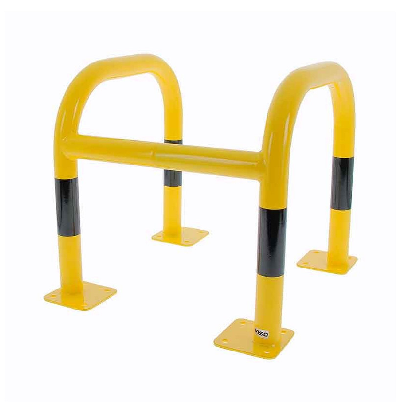 Etrier de protection de colonne noir jaune ø60mm à fixer Etrier de protection de colonne noir jaune ø60mm à fixer