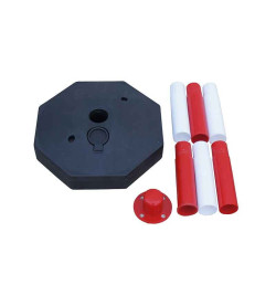 Poteau de balisage plastique à assembler – 85 cm