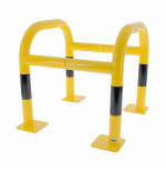 Kit de protection modulaire noir/jaune pour colonne  | IDEQUIP