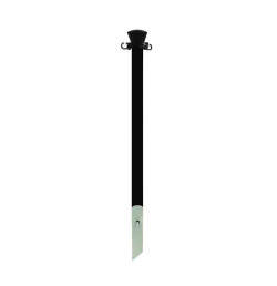 Poteau de balisage monobloc à planter PVC
