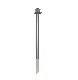 Poteau de balisage monobloc à planter PVC