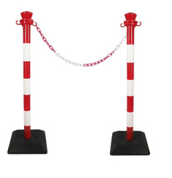 Kit poteaux et chaine monobloc