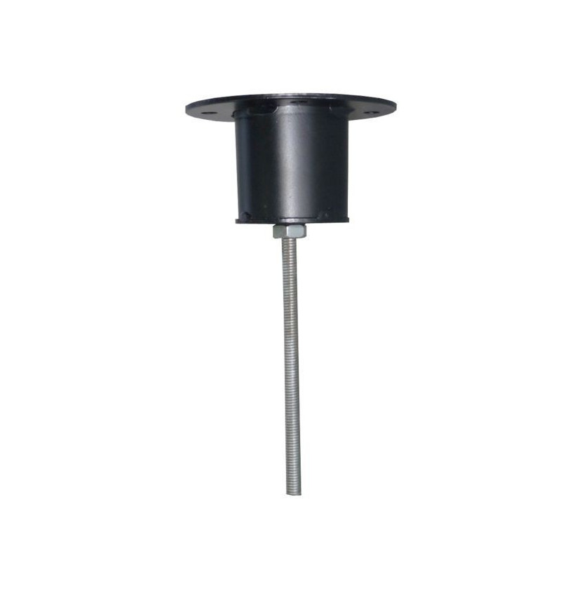 Base à sceller pour poteaux BSF100 & BSF150 | Ø 50 mm – IDEQUIP Base à sceller pour poteaux BSF100 & BSF150 | Ø 50 mm – IDEQUIP