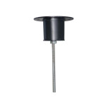 Base à sceller pour poteaux BSF100 & BSF150 | Ø 50 mm – IDEQUIP