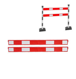 Lot de 2 barrières de liaison 120 cm | IDEQUIP