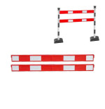 Lot de 2 barrières de liaison 120 cm | IDEQUIP