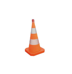 Cônes de signalisation pliants avec lampes –  classe 2 – IDEQUIP