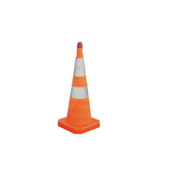 Cônes de signalisation pliants avec lampes –  classe 2 – IDEQUIP