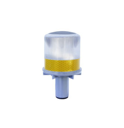 Lampe solaire pour cône de chantier – Signalisation autonome – IDEQUIP