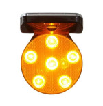 Lampe de chantier LED solaire aimantée – 800 m visibilité – IP66 – IDEQUIP