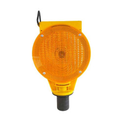 Lampe de chantier solaire – 500 m visibilité  3 modes  IP54  IDEQUIP