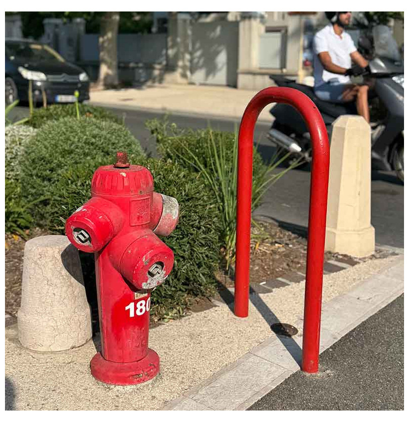Epingle borne incendie ø40mm à sceller Epingle borne incendie ø40mm à sceller