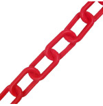 Chaîne de signalisation polypropylène rouge – Ø 8 mm – 25 m