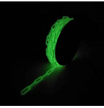 Chaîne de signalisation fluorescente – Ø 8 mm maillons longs – 25 m