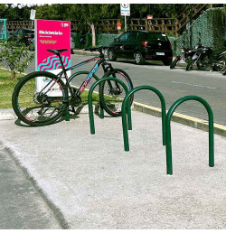 Epingle à vélo ø40mm vert