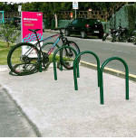 Epingle à vélo ø40mm vert