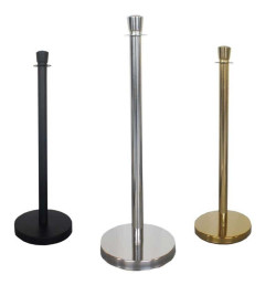 Poteau à corde tête cylindrique