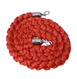 Cordon ø30mm tressé rouge 2,00m