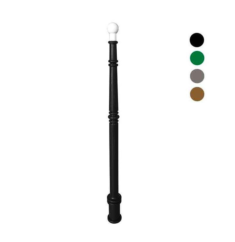 Potelet de ville Elysée PMR à mémoire de forme à sceller