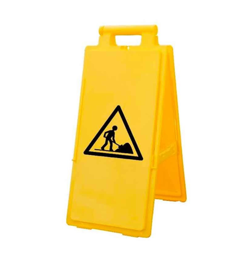 Chevalet pliable IDEQUIP Travaux en cours – Signalisation temporaire Chevalet pliable IDEQUIP Travaux en cours – Signalisation temporaire
