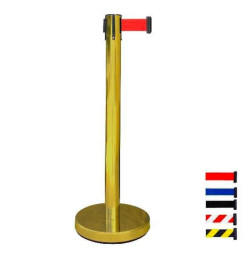 Poteau à sangle économique IDEQUIP – Sangle 2 m, plusieurs coloris