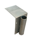 Fourreau de fixation en angle pour barrière de quai Ø40 ou Ø60 mm