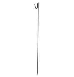 Piquet porte-lanterne en acier – Hauteur 1,20 m, Ø 12 mm