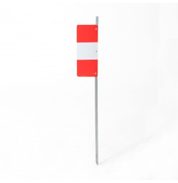 Piquet de chantier K5B double face renforcé – classe 1 ou 2